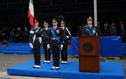 Accademia Aeronautica gli allievi del corso Drago VI giurano